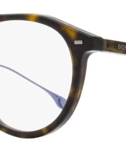 Brand new ⌛ Hugo Boss Men's Blue Block Eyeglasses B1358 086 Havana/Gunmetal 53mm ⌛