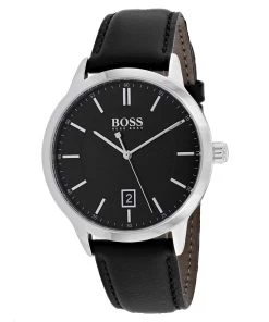 Coupon 🛒 Hugo Boss Men's Black dial ⌚ Watch ⭐