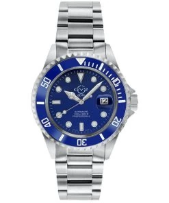 Best reviews of 😀 GV2 Liguria Men's ⌚ Watch Blue Dial Stainless Steel Bracelet 👍