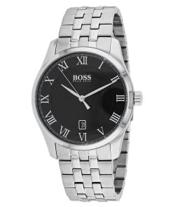 Promo 🔔 Hugo Boss Men's Black dial ⌚ Watch 🧨