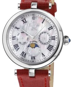 Discount 🔥 GV2 Florence 👩 Women's Swiss Diamond ⌚ Watch ⭐