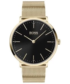 Best reviews of 🌟 Hugo Boss Men's Black dial ⌚ Watch 🔥