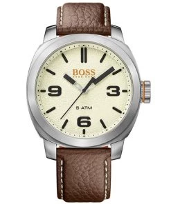 New 💯 Hugo Boss Men's Cape Town Black Dial ⌚ Watch 🎁
