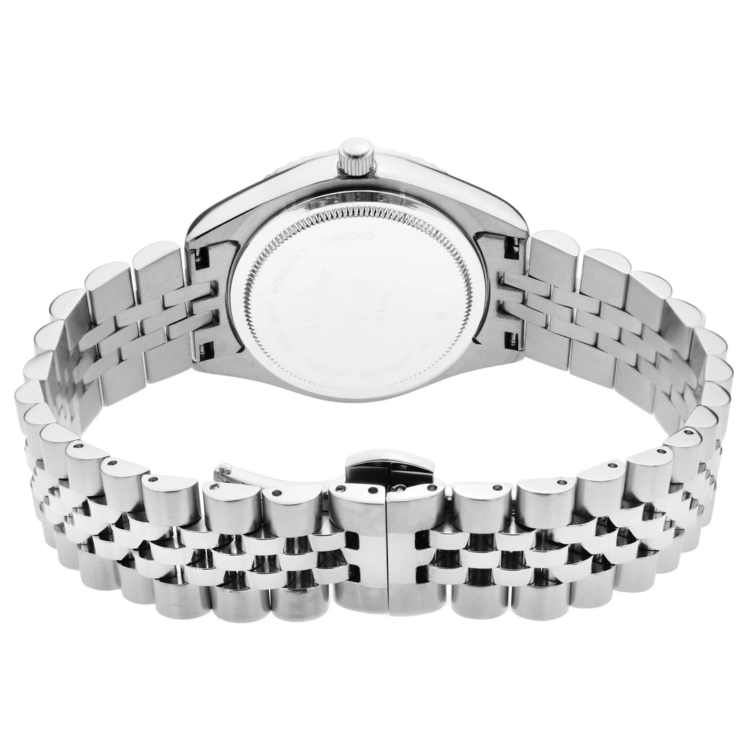 Cheapest ๐ GV2 Naples ๐ฉ Women's Black Dial Steel โ Watch โค๏ธ - Image 3