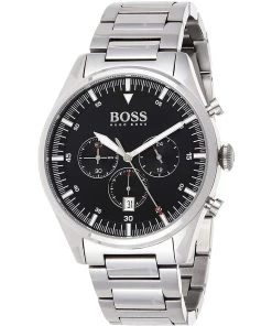Budget 😍 Hugo Boss Men's Black dial ⌚ Watch 😍