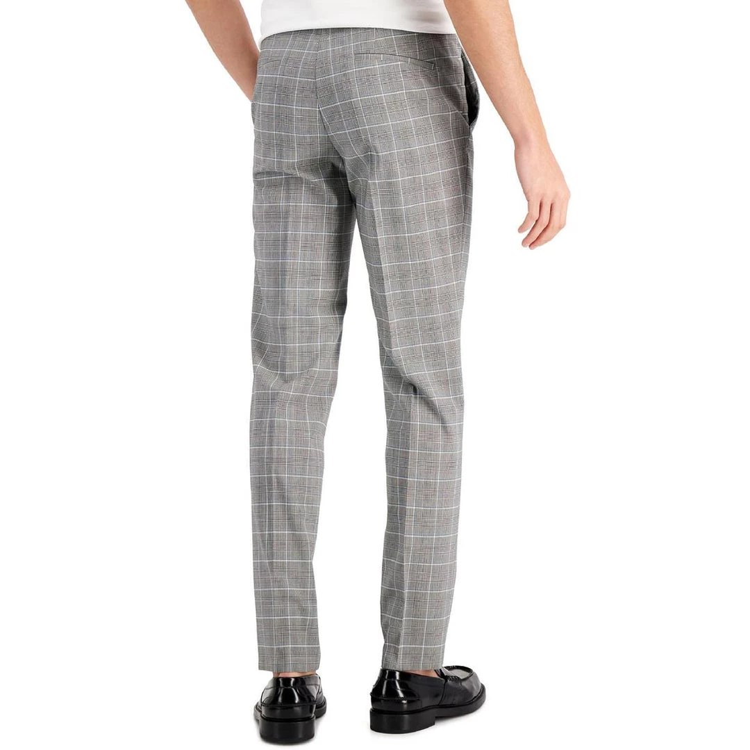 New 😉 Hugo Boss Mens Wool Plaid 👗 Dress Pants 💯 - Image 2