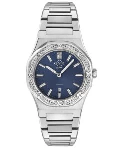 Buy 🤩 GV2 Palmanova 👩 Women's ⌚ Watch Blue Dial Stainless Steel Bracelet ✨