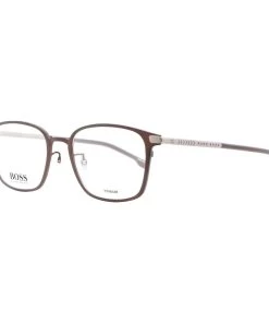 Hot Sale 😉 men Hugo Boss Rectangular Eyeglasses BOSS1071/F 4IN Matte Brown 53mm 1071/F 🔥