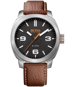 Brand new 🛒 Hugo Boss Men's Cape Town Black Dial ⌚ Watch 🎁