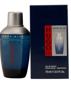 New 🧨 Hugo Boss Hugo Dark Blue Men By Hugoboss - Edt Spray 2.5 OZ 🎁