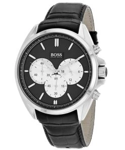 Best reviews of 🌟 Hugo Boss Men's Black dial ⌚ Watch 🛒